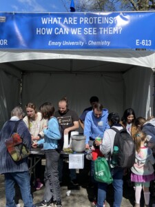 Our booth at the ATL Science Festival 2024.