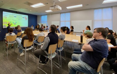 Ben giving a short introduction.