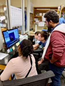 Vatsal leads a structure solution session.