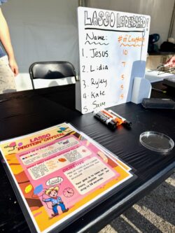 The crystal looping leaderboard.